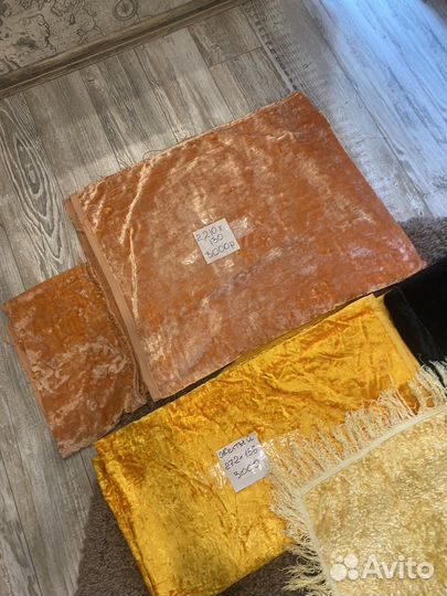 Плюшевая ткань винтаж СССР х/б