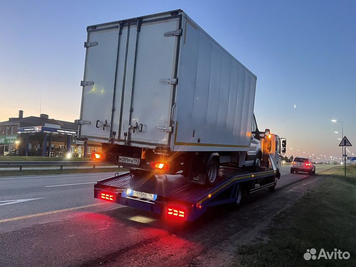 Услуги эвакуатора до 8 тон