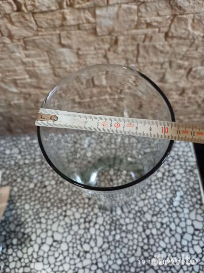 Ваза напольная стекло