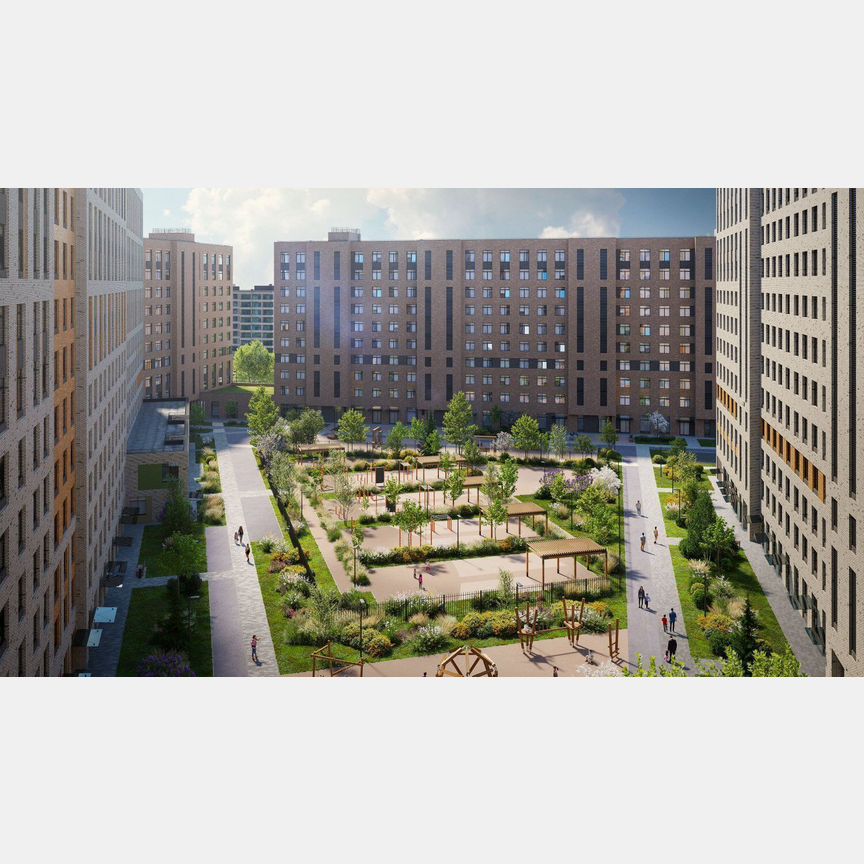 2-к. квартира, 58,3 м², 10/12 эт.