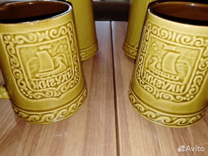 Кружки пивные керамика