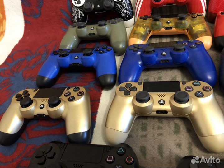 Новые и б/у оригинальные джойстики для PS4