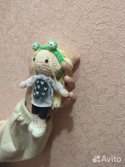 Вязаные игрушки ручной работы