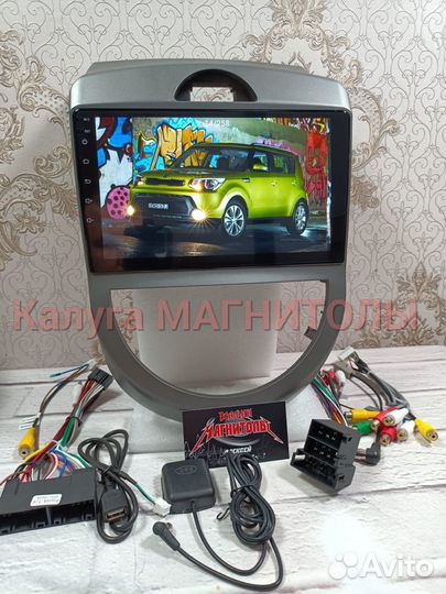 Магнитола Kia Soul android новая