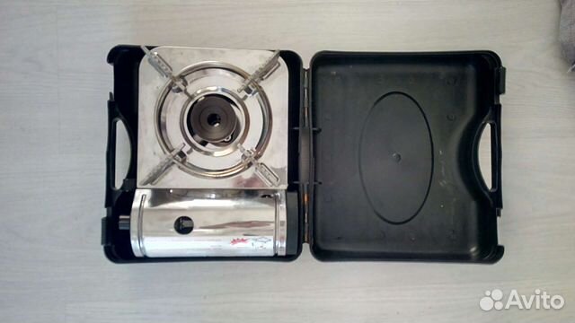 Плита газовая портативная в кейсе lotos premium