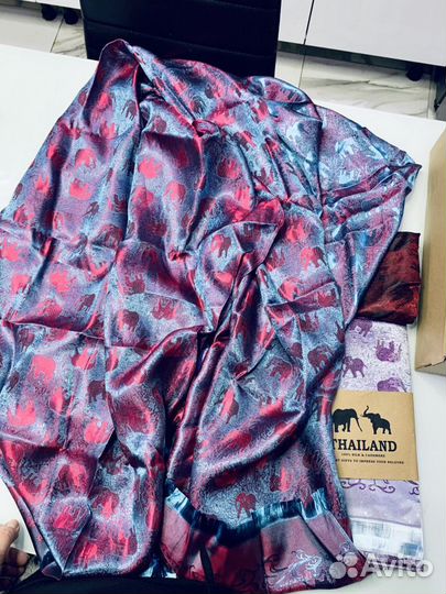 Шарфы палантины шёлк и кашемир