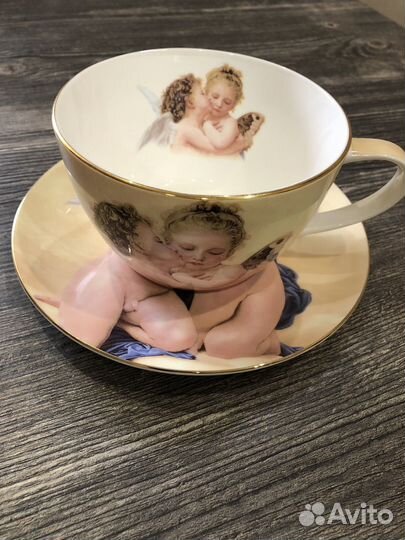 Чашка с блюдцем чайная пара Bristol