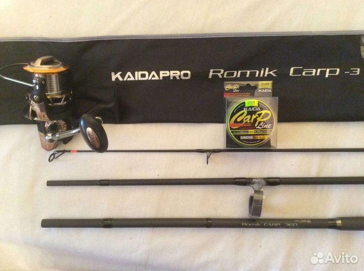 Карповые: удилища катушки леска