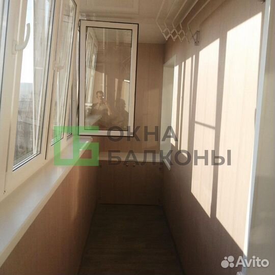 Остекление балконов в панельном доме