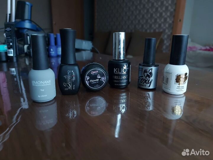 Гель лаки, гели, базы, топы, акригели, праймер