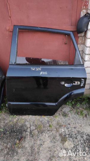 Дверь задняя левая хундай туксон 1