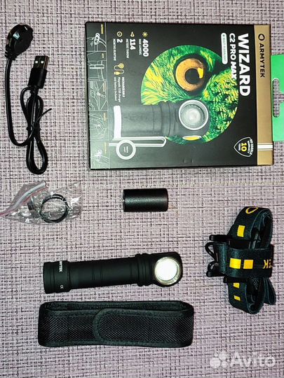 Фонарь Armytek wizard c2 pro max