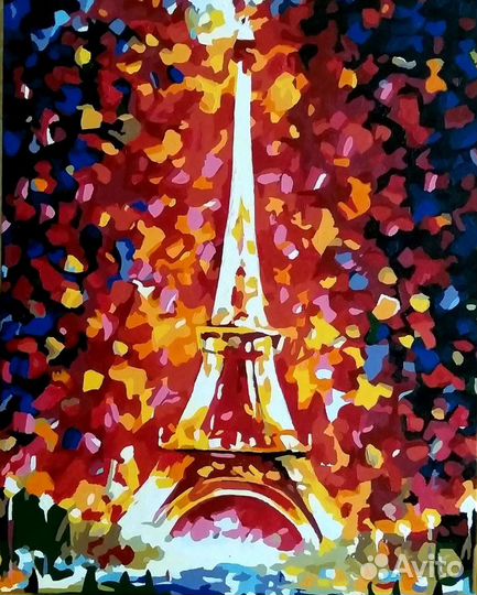 Ночной Париж