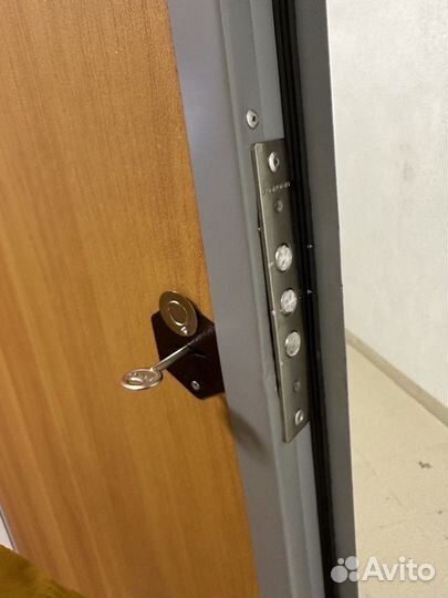 Дверь от застройщика