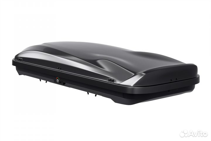 Автобокс Cybort Prime 550 литров чёрный металлик