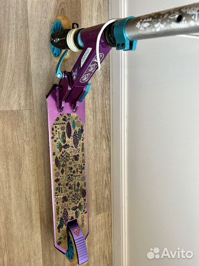 Самокат детский oxelo с ручным тормозом