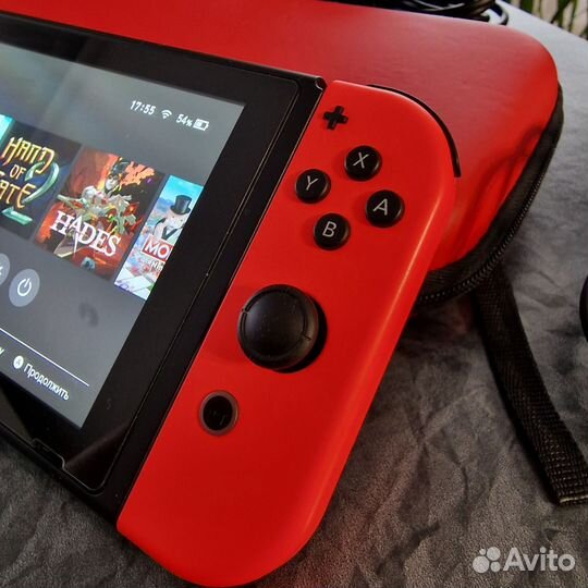 Nintendo switch rev 2 в идеале + 8 игр