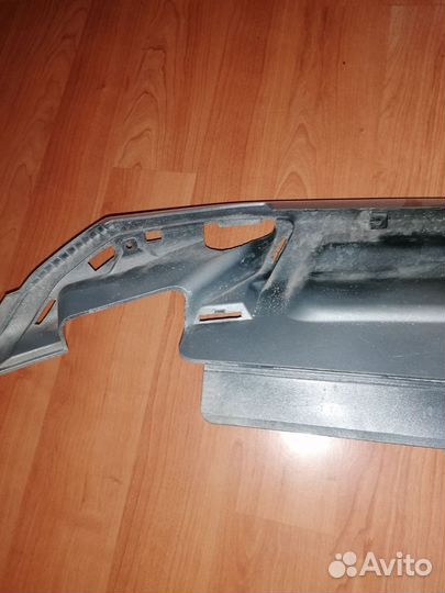 Накладка переднего бампера на LADA granta cross