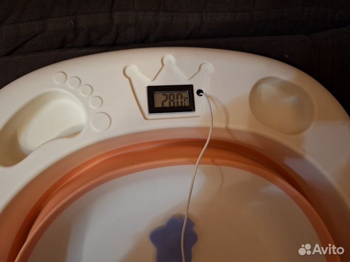 Детская ванночка с гамаком для купания + горка