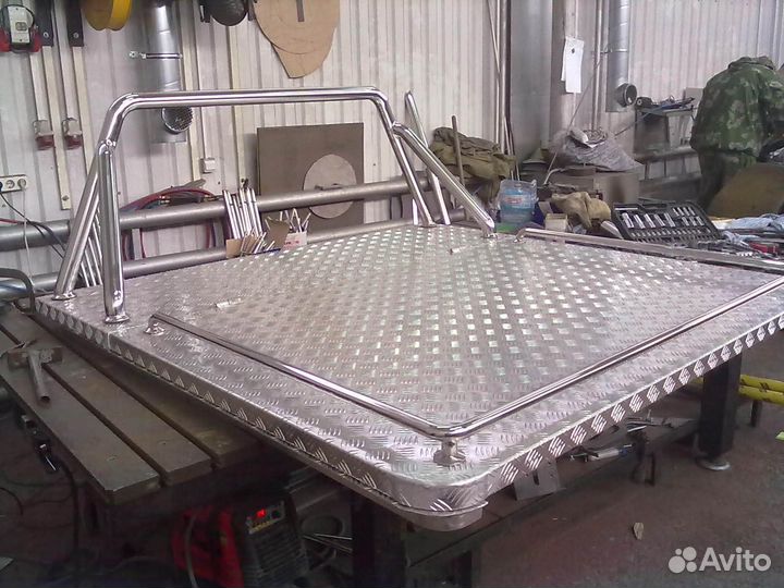 Крышка кузова на пикап алюминий