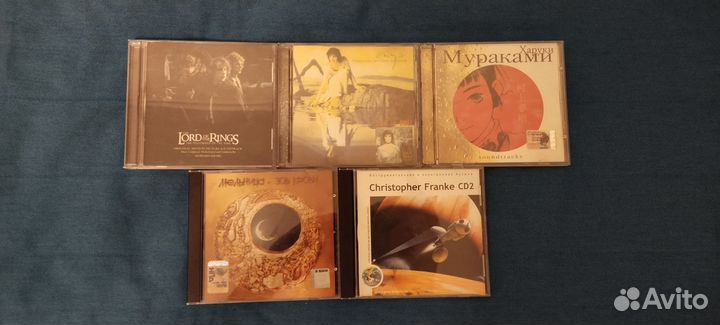 Аудио и видео диски (одним лотом)