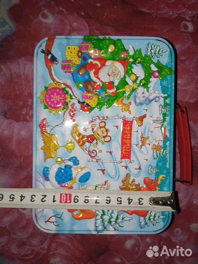 Чемоданчик металлический декоративный аудио