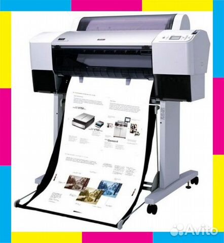 Печать лекал, карт, проектов, чертежей, презентаци