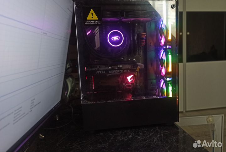 Компьютер для игр, работы Ryzen 9 3900x, 32, 2060s