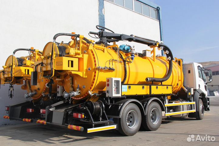 Очистка канализации. Илосос