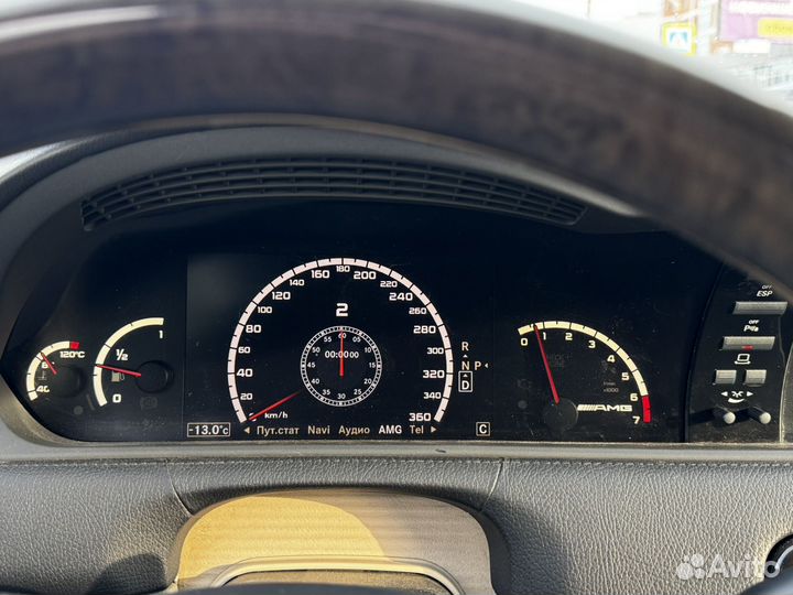 Панель приборов Mercedes Benz W221 /AMG