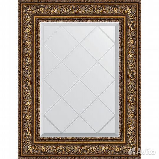 Зеркало Evoform Exclusive-G 78х60 BY 4040 с грави