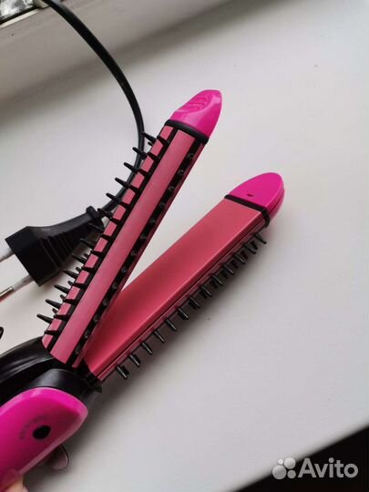 Плойка тройная для волос