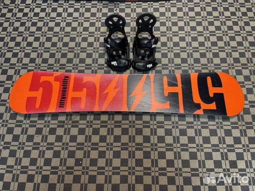 Сноуборд комплект 5150 Vice - 151 + Drake - L