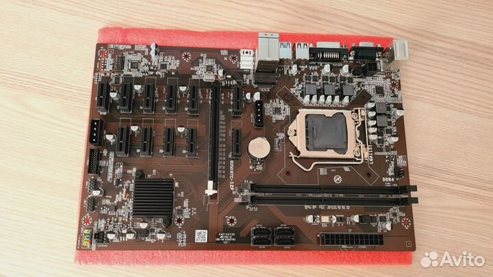 Новая Материнская плата B250 BTC 12 PCI-e