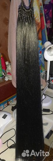 Шиньон на резинке