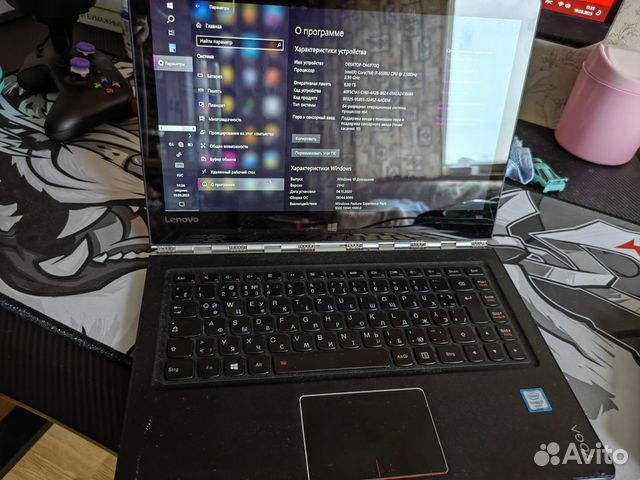 Ультрабук трансфомер Lenovo Yoga i7/озу 8/ssd 512