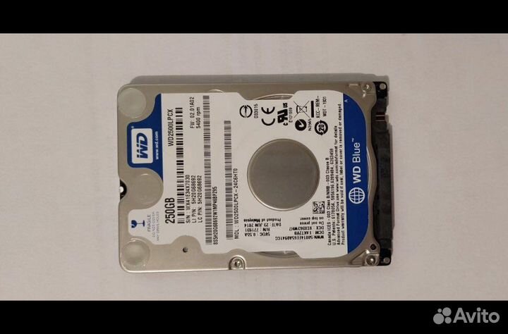 Жесткий диск и адаптер