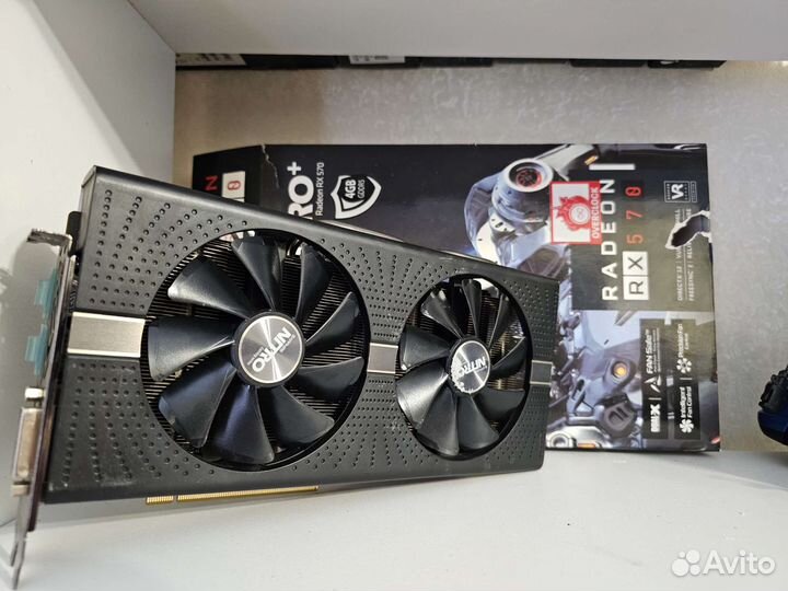 Sapphire rx 570 nitro +