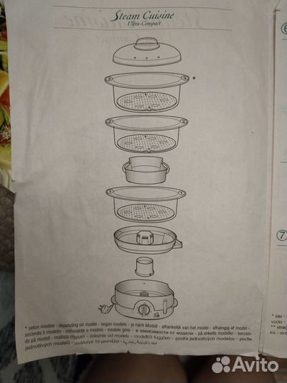 Пароварка tefal