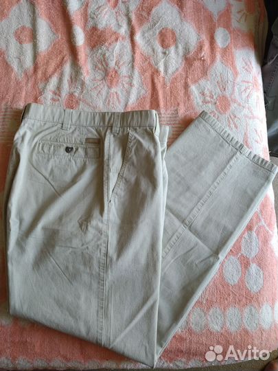 Брюки Meyer(Германия),50-52(W34,L33), беж,хлопок
