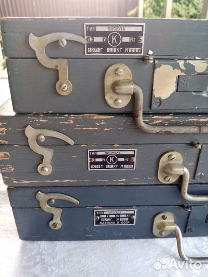 Деревянные каробки, ящики СССР