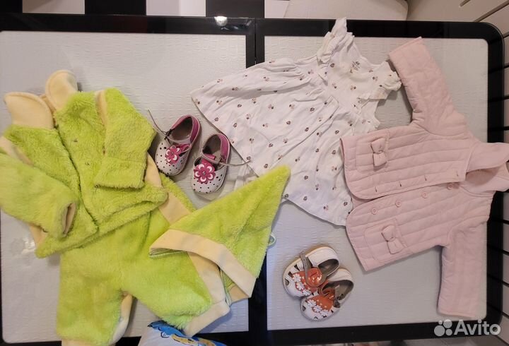 Вещи пакетом на малышку 0-6