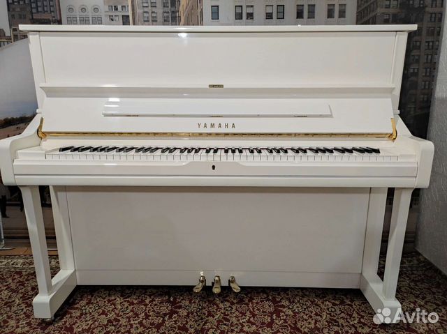 Пианино Yamaha U1 Japan Белое купить в Москве | Хобби и отдых | Авито