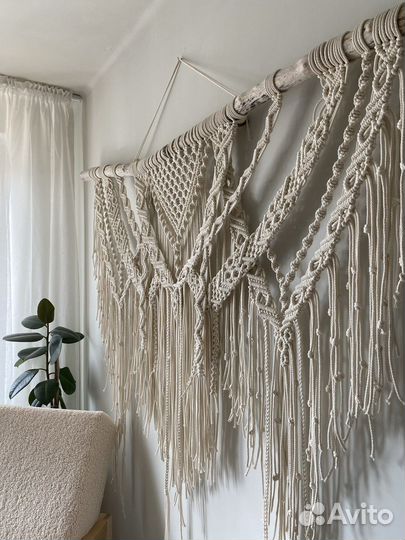 Большое панно макраме