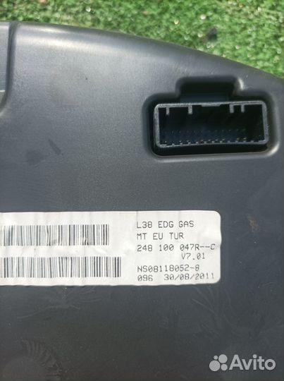 Панель приборов Renault Fluence