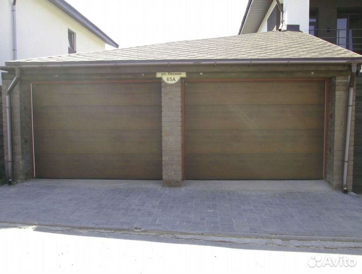 Секционные ворота хёрманн под ключ