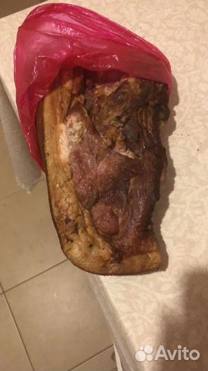 Копченое домашнее сало