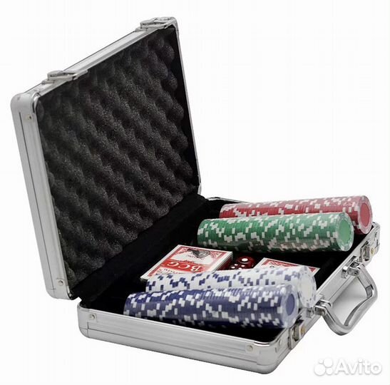 Покерный набор. 500 Фишек.Кейс