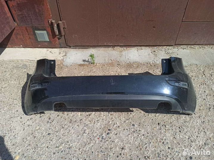 Задний бампер Калина 2 хэтчбек, цвет космос