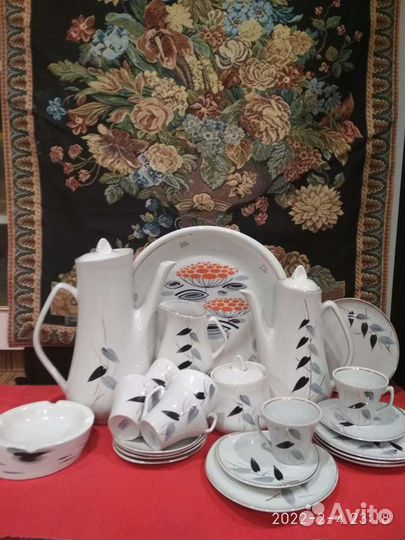 Сервиз Латвия Рига, Чехословакия (счк);